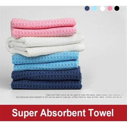 Super Absorbent Towel Barista Towel Rag Bar Coffee Machine Cleaning Cloth Tableware Household Cleaning Towel Kichen Tools