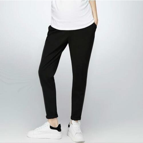 2019 Spring Autumn Pregnancy Pants Casual Plus Size Maternity Pant Pregnant Pants Skinny Trousers for Pregnant Women Care Belly