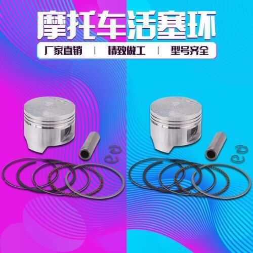 Motorcycle Engine Parts Piston Ring Kit STD +25 +50 +75 for HONDA 400 STEED VLX STEED400 VLX400 BROS400