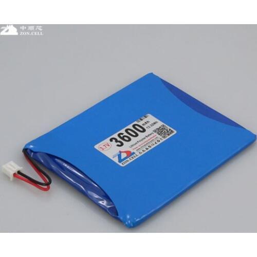 Shipping in 3.7V 357595 3600mAh lithium polymer battery protection board with 347594 mobile power Rechargeable Li-ion Cell