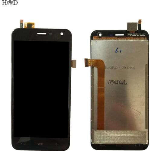 Mobile LCD Display For Hontom HT3 LCD Display + Touch Screen Digitizer Panel Front Glass Sensor LCDs Replacement Tools