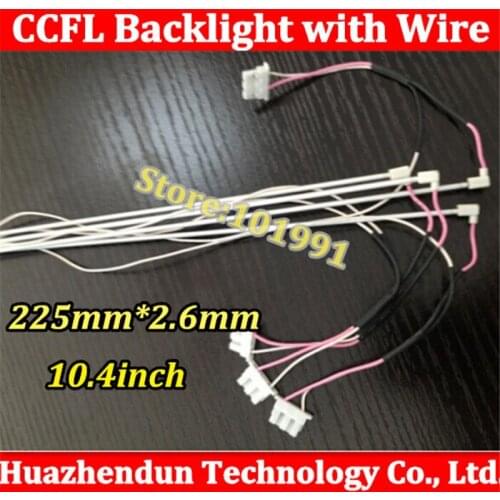 20pcs New Industrial screen 10.4-inch display LCD backlight lamp lamp 225mm * 2.6mm ccfl lamp with wire