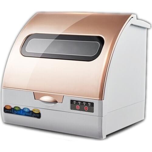 2020 Intelligent Full-automatic Dishwasher Domestic Desk Type Installation free mini air drying intelligent dishwasher