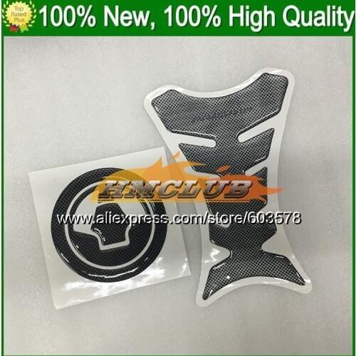 3D Carbon Fiber Tank Pad For KAWASAKI NINJA ZX6R 13 14 15 16 ZX-6R 6 R ZX 6R 2013 2014 2015 2016 CL225 3D Gas Cap sticker decals