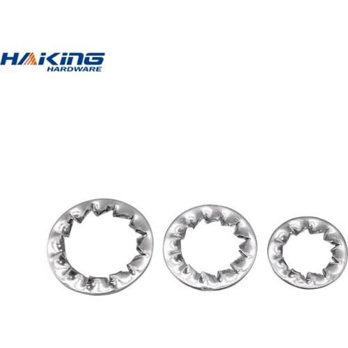 5-50pcs internal tooth lock washers 304 stainless steel m3 m4 m5 m6 m8 m10 m12 m14 m16 m20 m22 star lock washer DIN6797