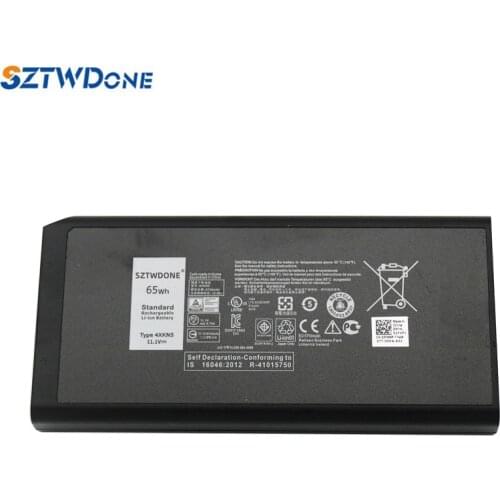 SZTWDONE 4XKN5 Laptop battery For DELL Latitude 14 5404 7404 Latitude 12 (7204) Rugged Extreme P45G X8VWF CJ2K1 11.1V 65WH