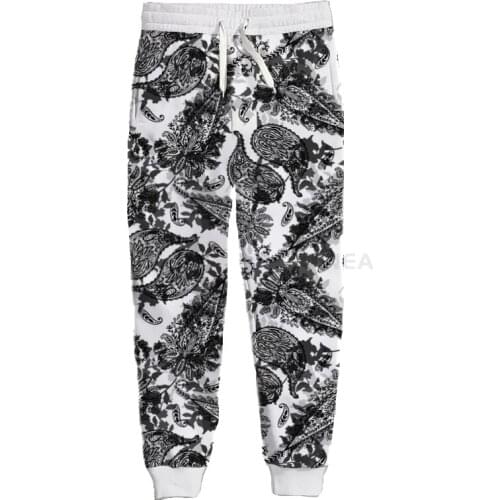 New Fashion Bandana Graphic Spring Autumn Winter Hip Hop Casual Brand 3D Print Paisley Pants Polyester v15