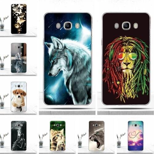 Phone Cover For Samsung Galaxy J7 2016 J710 J710F Case Soft TPU Silicone Cover Case for Samsung J7(6) J710H SM-J710 Covers Capas