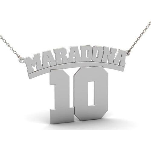 Ufine Personalized Footballer Name And Number pendant School Team Necklace cooper high quality pendant necklace N2118