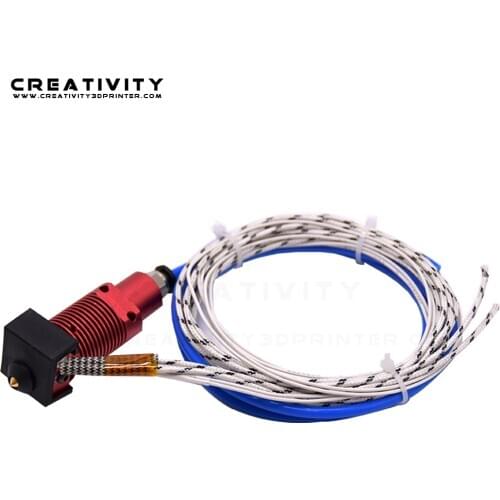 Creativity 50W Upgrade CR10S PRO Extruder Hotend Kit Aluminum Block with Heater Thermistor for Ender3 CR10S Pro 3D Printer Part