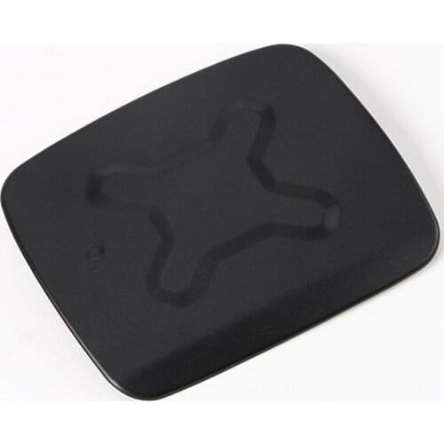 Door Trim Gas Fuel Tank Cap Accessories Aluminum Alloy Easy Install Car Universal Durable Black No Drilling For Jeep Renegade