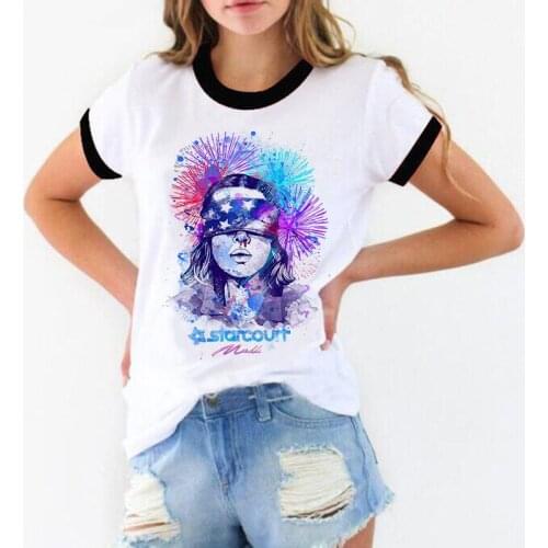 Stranger Things 4 Women T Shirt Funny Femme Eleven Tshirt Fashion Ulzzang Short Sleeve Movie Female Harajuku T-shirt Oversized