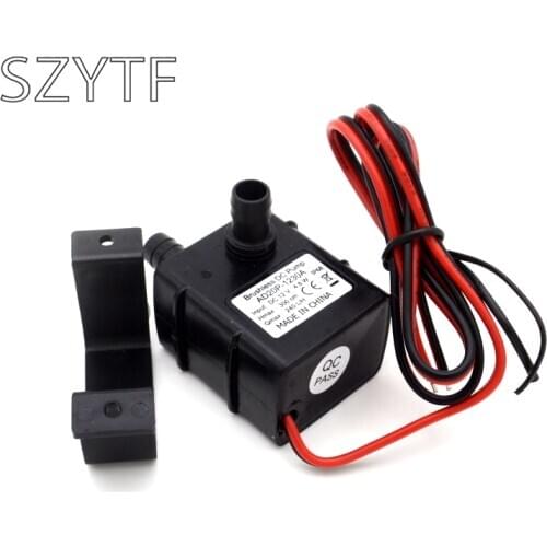 DC12V Submersible Micro Water Pump 240L/H 3M Ultra Quiet Brushless DC Motor Swimming Pool Solar Water Pump