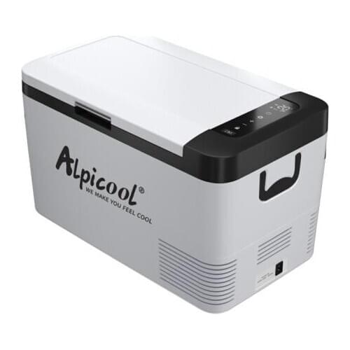 Portable Alpicool 25L car home refrigerator mini fridge AC100-240V DC12/24V Cold storage outdoor household compressor single