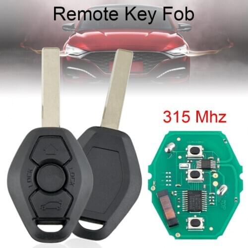 3 Buttons Durable Remote Key with ID7944 ID46 Chip Fit for BMW CAS2 5 series E46 E60 E83 E53 E36 E38