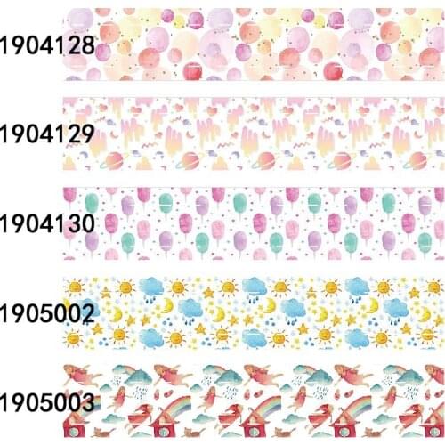 FLRARIBBON watercolor cartoon ribbon