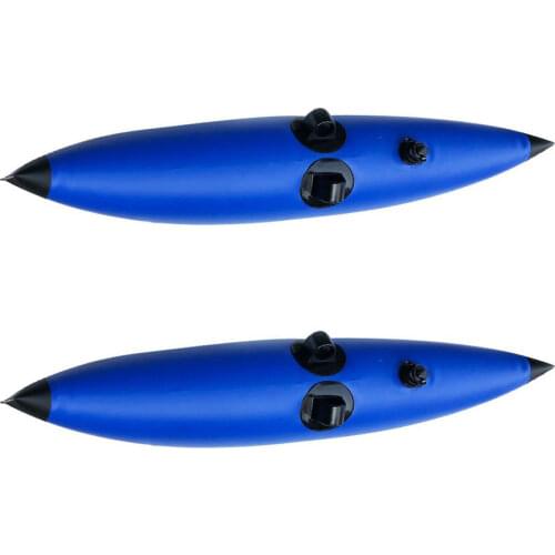 Blue Fishing Standing Beginners Outriggers Kayak Stabilizers Water Float Buoy Standing