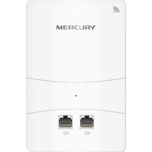 Mercury 2.4GHz+5GHz 1200Mbps in Wall AP for WiFi project Indoor AP 802.11AC WiFi Access Point PoE Power Supply 100M RJ45 Port*2
