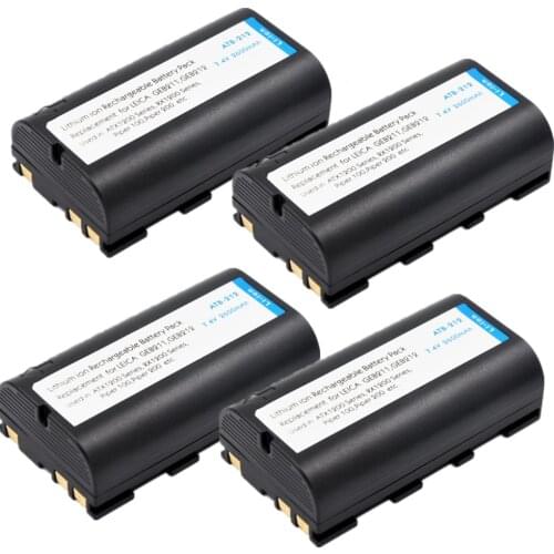 3pc 7.4V 2600mAh GEB211 GEB212 Li-ion Battery for ATX1200 series RX1200 series Piper 100 Piper 200 GPS1200 GRX1200 GPS
