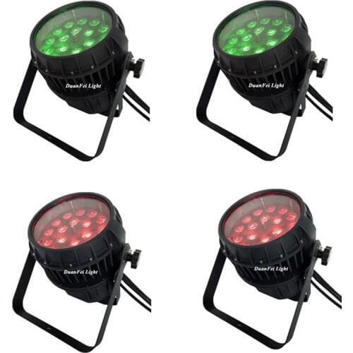 16pcs led show zoom par cans waterproof rgbwa wash dj par 5in1 led wash zoom par led 18x15