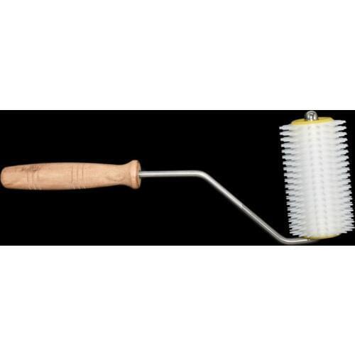 4 pcs Beekeeping Tool Uncapping Roller Honey Extracting Wooden Handle Bee Honey Comb Propolis Collector Beekeeping tools