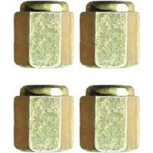 6 Pcs Brake Pipe Unions Accessories Connectors For 3/16\\\\\\\" Pipe Parts Durable