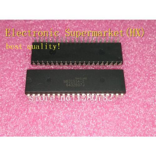 Free Shipping 50pcs/lots M82C55A-2 MSM82C55A-2 M82C55A M82C55 DIP-40 New IC In stock