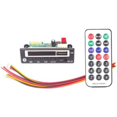 Bluetooth 5.0 MP3 Player Music Wireless Receiver Audio Decoder Module USB TF FM Radio MP3 Decoding Board For Car Accessories DIY