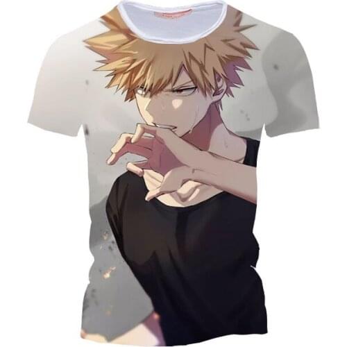 Anime Cartoon Jujutsu Kaisen 3D T-shirt Men/Women Short Sleeves Unisex O-neck Pullover Harajuku Regular Hight Quality Top