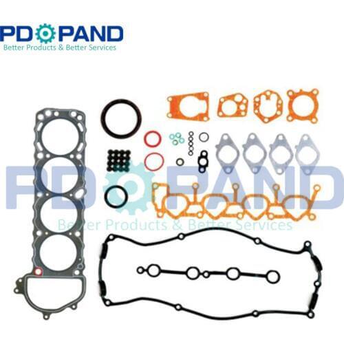 KA24DE Engine Overhaul Rebuilding Gasket Kit 10101-VJ027 for Nissan D22/Frontier/Xterra 2.4L 2389cc