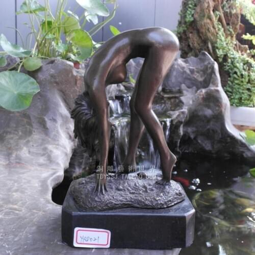 The copper sculpture art body art Home Furnishing Decor soft outfit Decoration Crafts Gift Club Gaestgiveriet Hotel