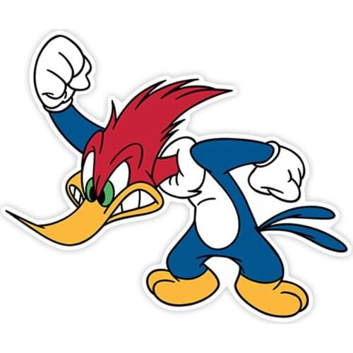 Various Sizes Self-adhesive Decal for Woodpecker Car Sticker Waterproof Anti-UV Auto Decors on Bumper Rear Window Accessories