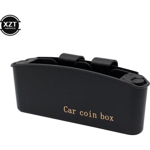 Car Auto Door Side Hanging Garbage Coin Case Plastic Phone Holder Storage Box Finishing Mobile Phone Trash Can Glasses Box