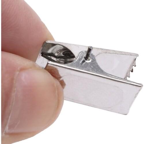 Practical Home Decoration Sturdy And Durable Curtain Hook Fixing Clip Solid Iron Curtain Hook Fixing Window Accessories