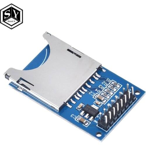 Great IT Smart Electronics Reading and Writing Module SD Card Module Slot Socket Reader ARM MCU for arduino DIY Starter Kit