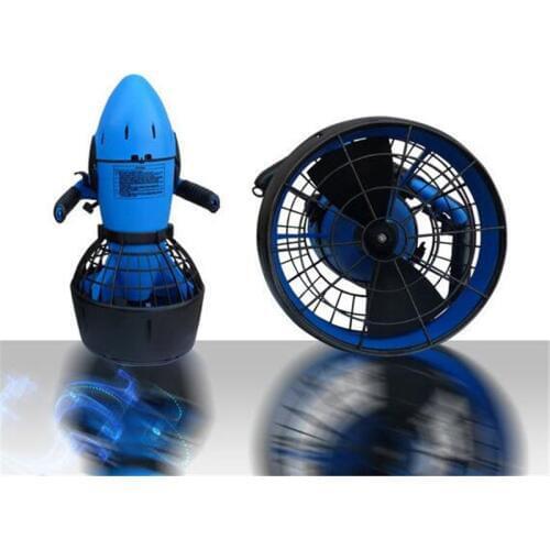 Sea Scooter Waterproof 300W Electric Dual Speed Underwater Propeller Diving Pool Scooter(Without Battery)