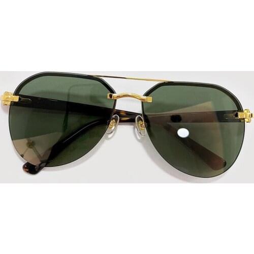 New Fashion Pilot Sunglasses Women Luxury Brand Design Mirror Lens Vintage Sun Glasses Metal UV400 Oculos De Sol