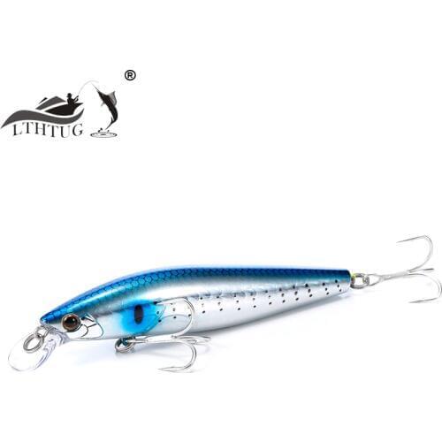 LTHTUG 2020 New Fishing Lure Top Quality Pesca Assassin 99mm 14g 17g AR-C Long Casting Minnow Hard Bait For Sea Bass Pike Salmon