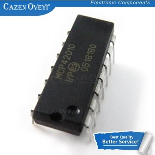 1pcs/lot MCP42010-I/P MCP42010 42010 DIP-14 In Stock