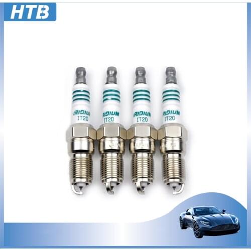4pcs IT20 5326 Car Iridium Spark Plug For Chevrolet Peugeot Mazda Ford Renault Volvo Mondeo Lotus L3 Volvo S40 CTS IT20-5326