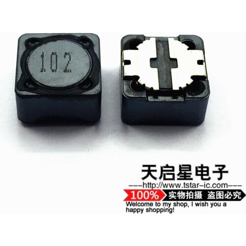 5pcs/Power inductors CDRH125 CDRH127 1000UH Printing:102 12*12*5mm/12*12*7mm Shielding 12X12X5mm/12X12X7mm