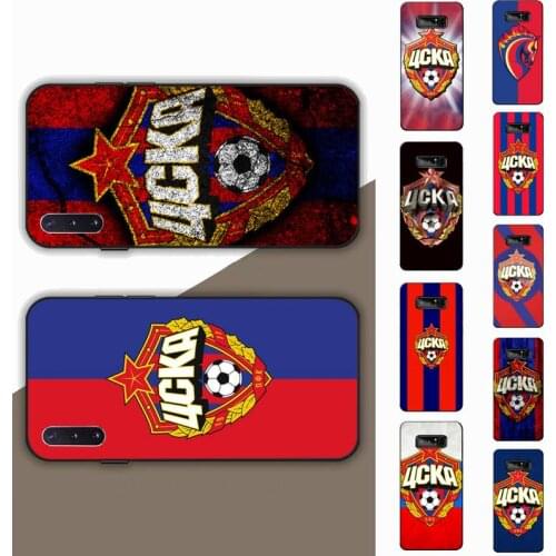 PFC CSKA Moscow Phone Case for Samsung Note 5 7 8 9 10 20 pro plus lite ultra A21 12 72