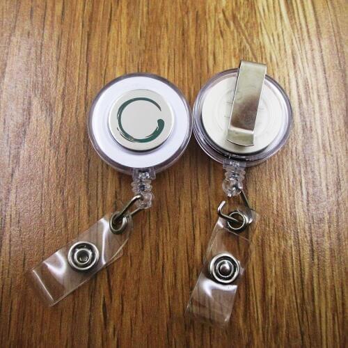 Enso ID Badge Reel for Docter Nurse Teacher Student retractable recoil id badge holder work fun