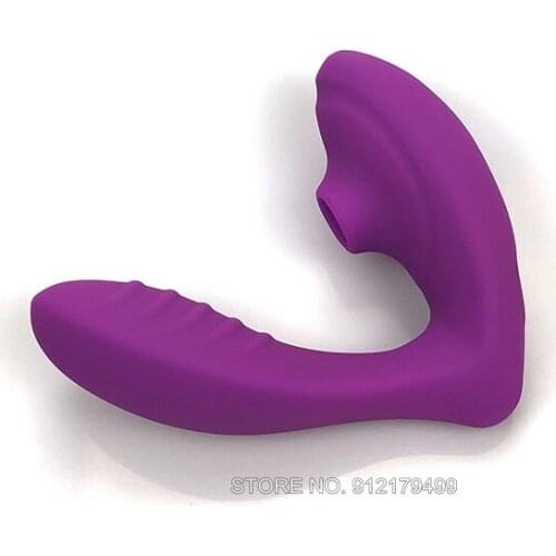 Adult Sex Toys for Women Clitoris Sucker Dildo Vibrator Clit Stimulation Protable Wearable Sucking G Spot Vagina Massager