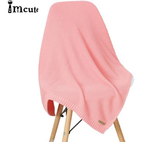 Imcute 2020 Soft Baby Cotton Infant Bedding Nursery Quilt Warm Crib Set Cot Comforter Coverlet Autumn Winter 100x80cm 3 Colors