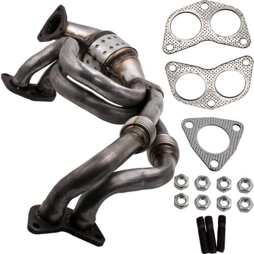 Exhaust Pipe Catalytic Converter Front for Forester Impreza Legacy Outback 2.5L