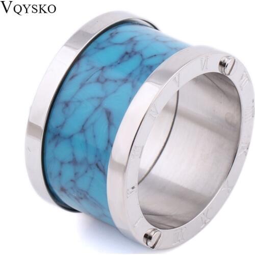 Women Men Roman numerals Ring Jewelry wholesale Stainless Steel Beauty Ring for Wedding
