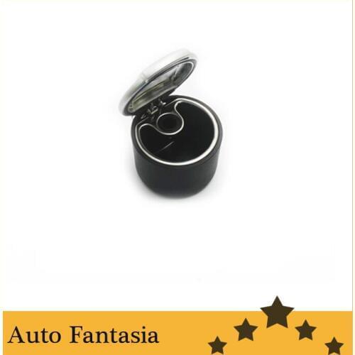 Matt brush aluminium cupholder ashtray for Audi q5