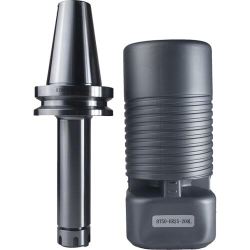 CNC Milling Machine Chuck Tool Carrier Collet Tool Holder Milling Lathe BT50-ER25-200L