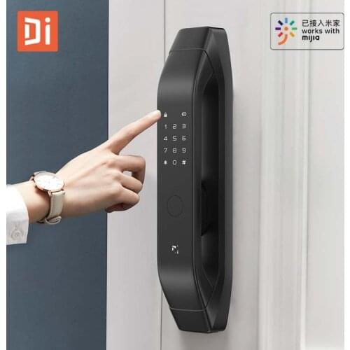 XiaoDi Fully Automatic Smart Lock Q3 Alarm Notice APP Remotely / AI Fingerprint / Bluetooth-compatible / Password / Key Unlock